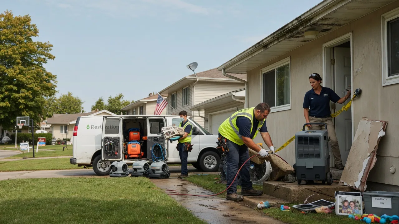 Water Damage Restoration in Pungoteague, VA near me